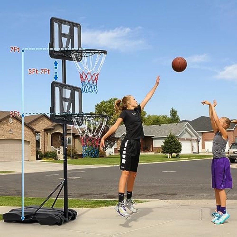 Backyard driveway indoor outdo - Kids Outdoor Basketball Hoop review and price