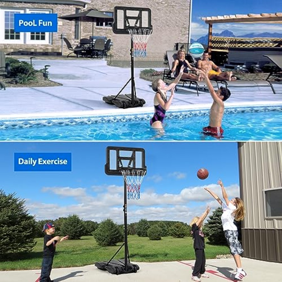 Backyard driveway indoor outdo - Kids Outdoor Basketball Hoop review and price