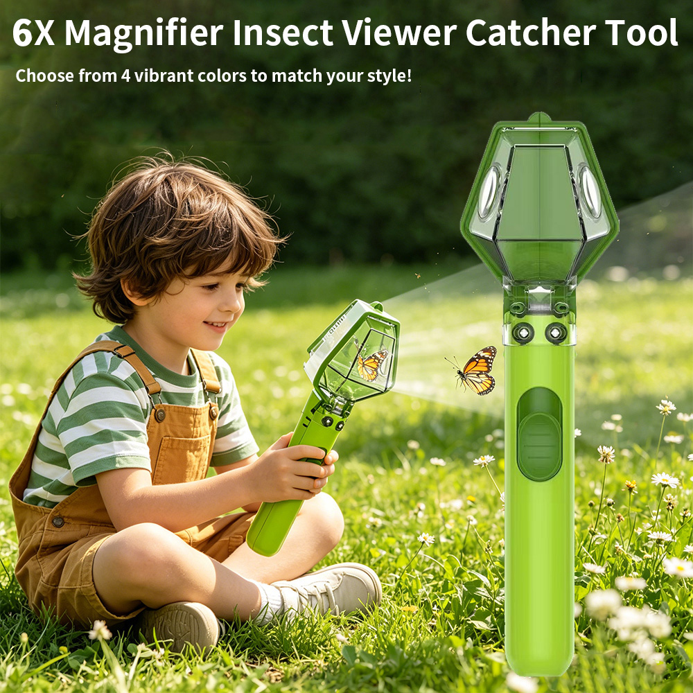 6X Magnifier Kids Bug Catcher, - Kids Outdoor Nature Toys review and price