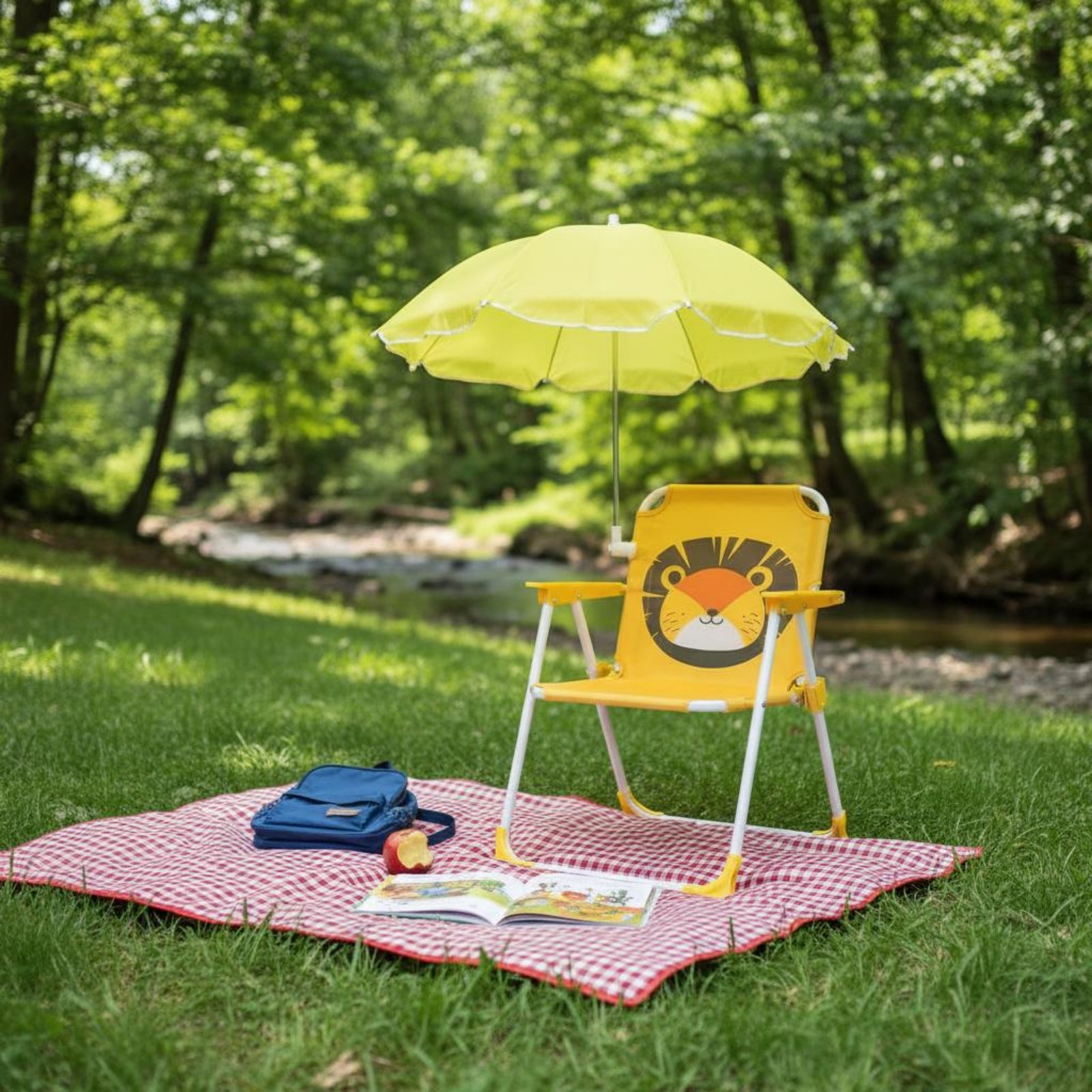 Children's Portable Chair with - Kids Outdoor Umbrella Chair review and price