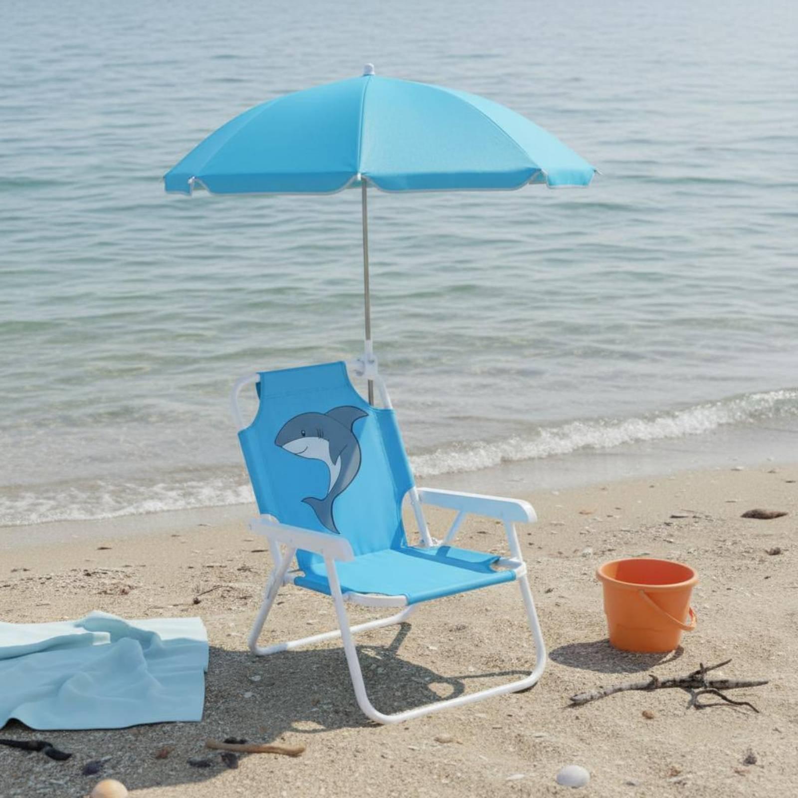 Children's Portable Chair with - Kids Outdoor Umbrella Chair review and price